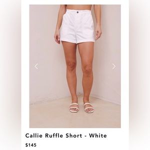 Bella Dahl Callie ruffle short